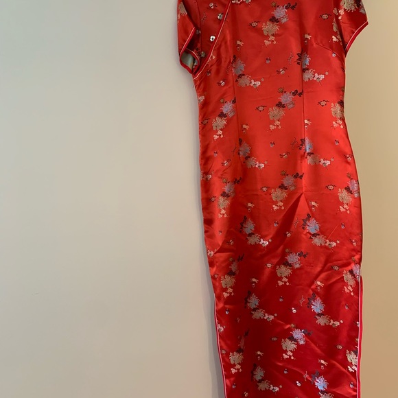 Vintage Dress red Vintage - Picture 2 of 5